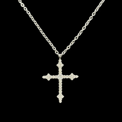 Collana Gothic Cross - Preziosi Milano 