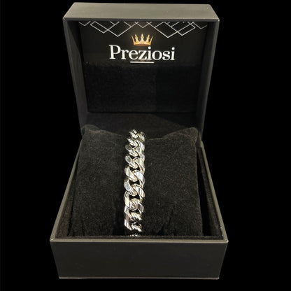 Bracciale Cubano Argento - Preziosi Milano 