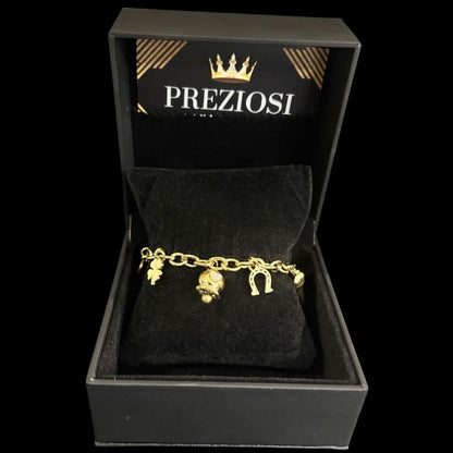 Bracciale Lucky Campanellino Oro - Preziosi Milano 