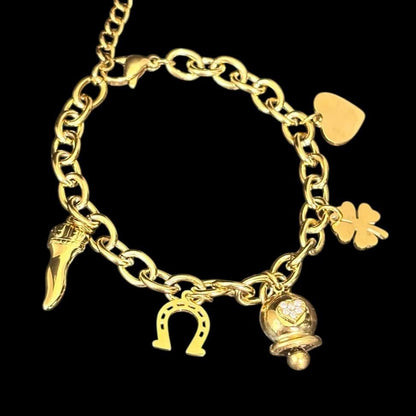 Bracciale Lucky Campanellino Oro - Preziosi Milano 